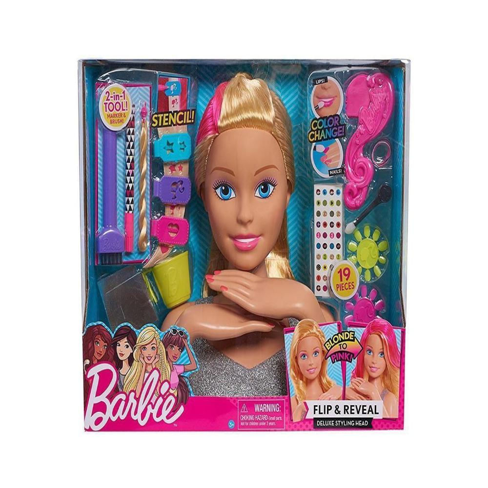 Muñeca Barbie Cabeza Deluxe Styling Rubia  Éxito  exitocom